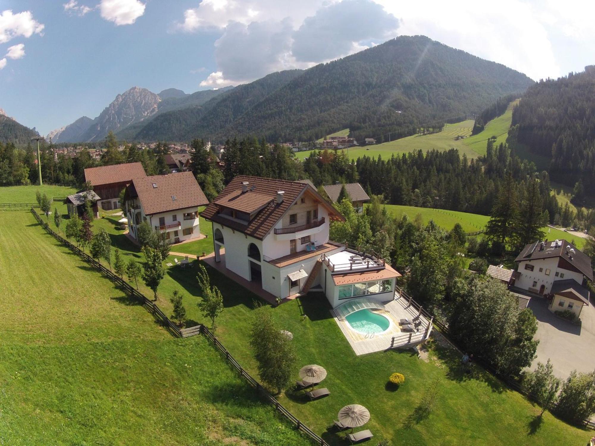 Villa Ortensia San Vigilio Di Marebbe Kültér fotó