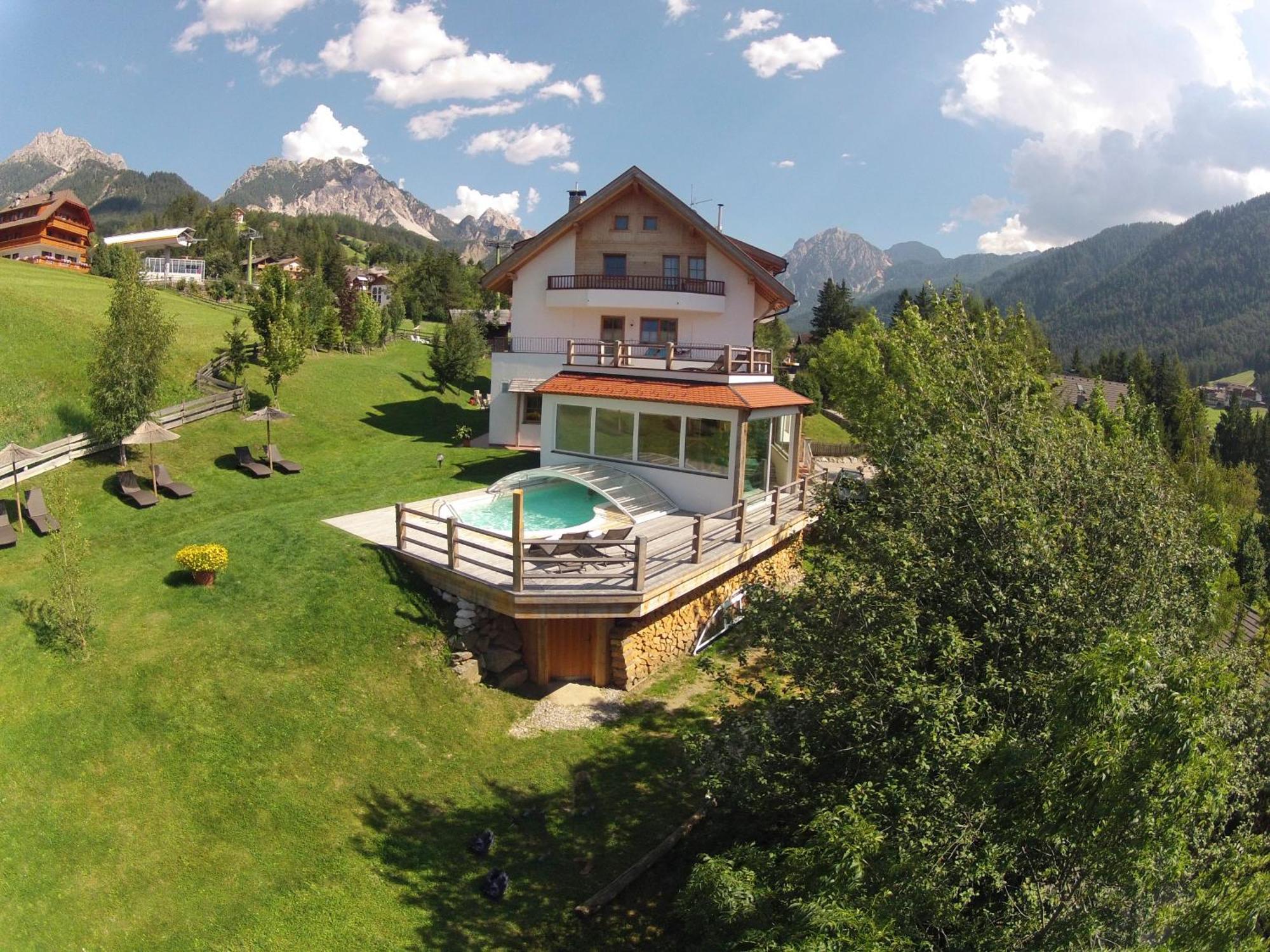 Villa Ortensia San Vigilio Di Marebbe Kültér fotó